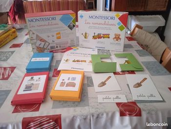 Jeu Montessori, les nomenclatures