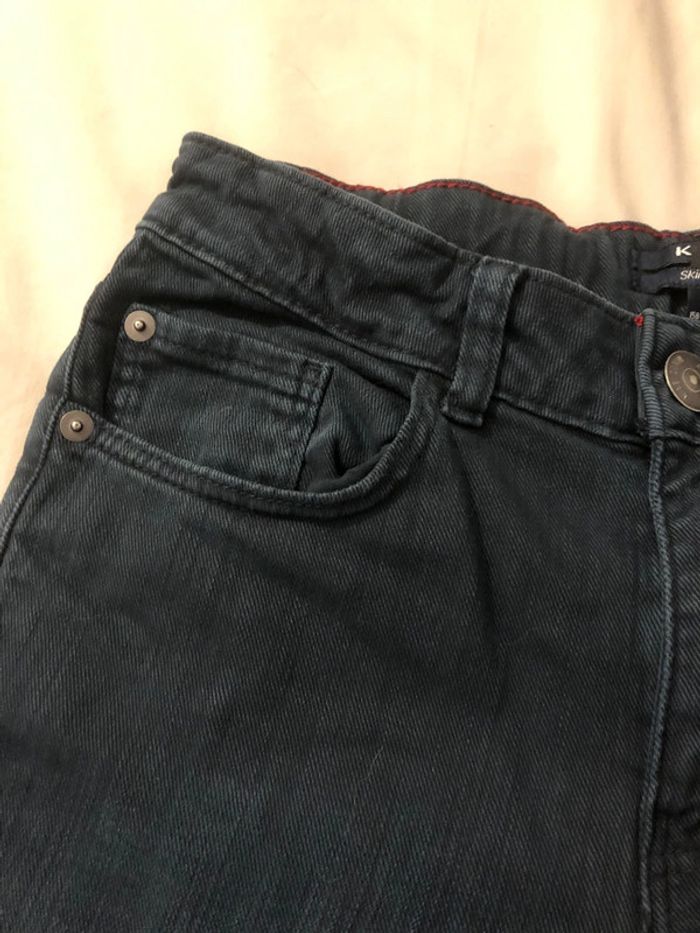 Skinny fit bleu foncé XS - photo numéro 2