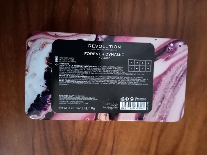 Shadow palette Révolution (Allure) - photo numéro 4