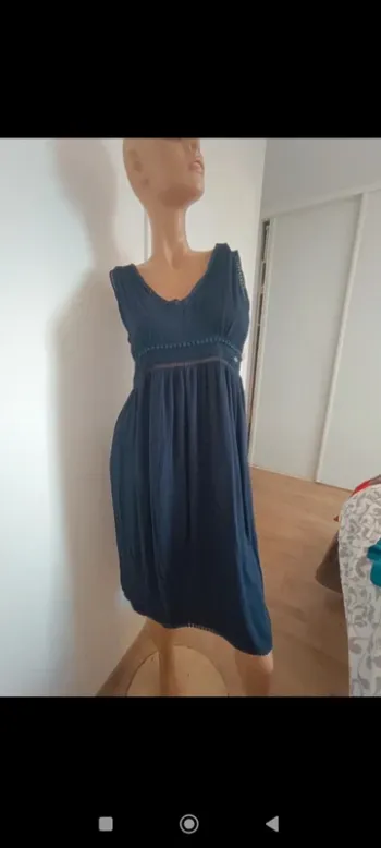 Superbe robe 👗 drapée taille S