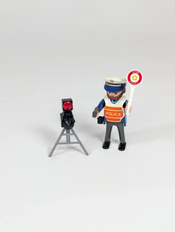 Playmobil Policier avec radar