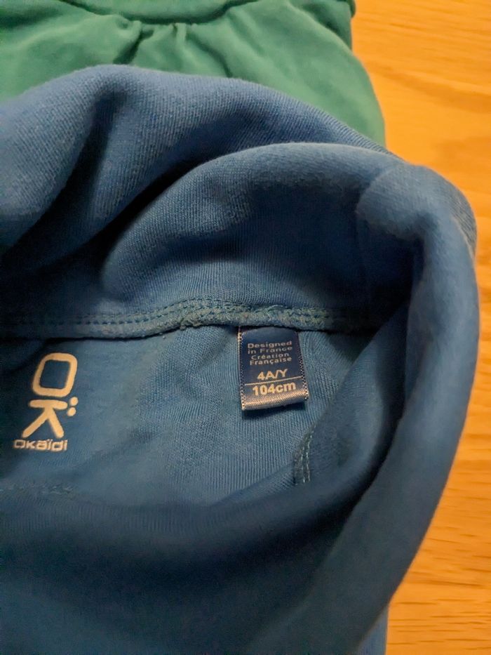 Lot t-shirts manches longues cols roulés - photo numéro 2