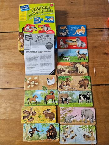 Puzzle maman et ses bébés 