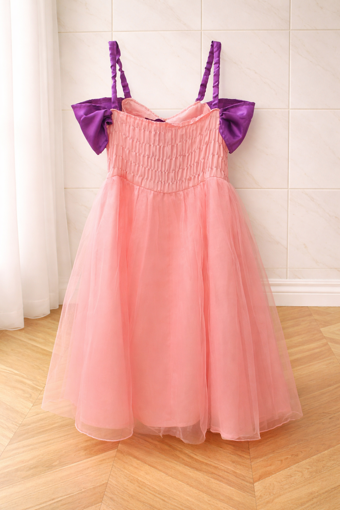 Robe de Princesse / Déguisement - Rose & Violet (5-7 ans) - photo numéro 2