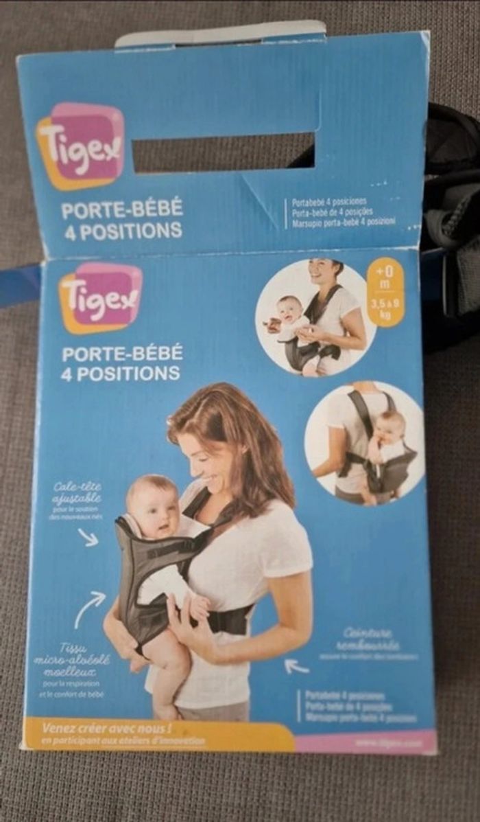 Porte bébé 4 positions Tigex