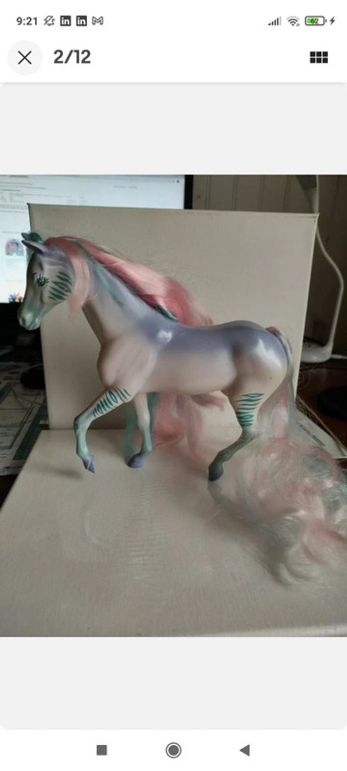 Horse kenner fashion star fillies anya  rare #geektradefashionstarfillies - photo numéro 2