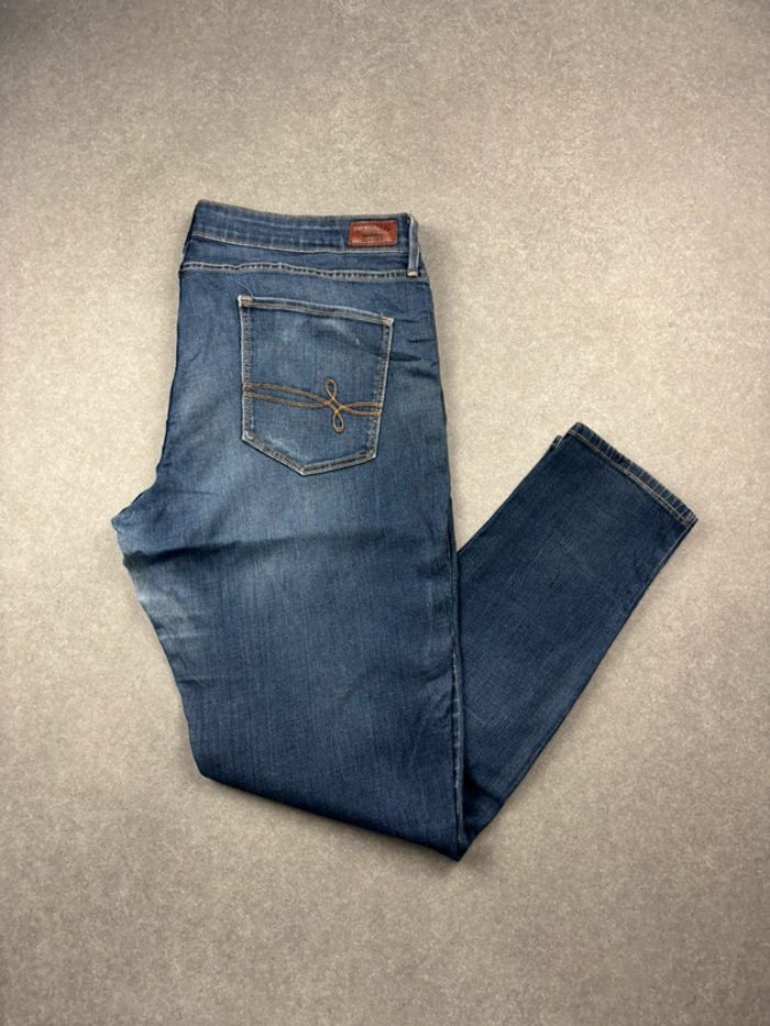 Jean pantalon coupe droite denizen levis bleu taille W34 Achat