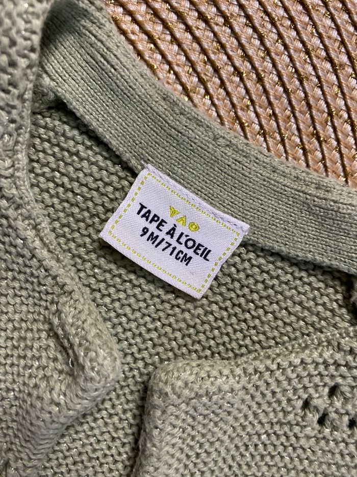 Gilet fille TAO 9 mois - photo numéro 2