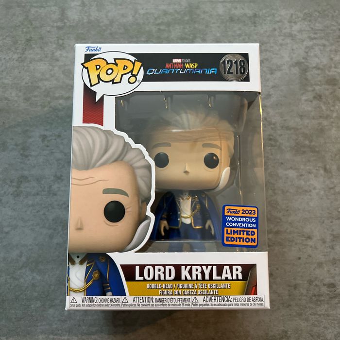Funko POP ! Marvel Studios -  Ant-Man - Lord Krylar N° 1218 - Wondrous Con 2023