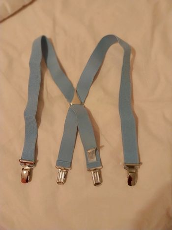 Bretelle enfant bleu ciel