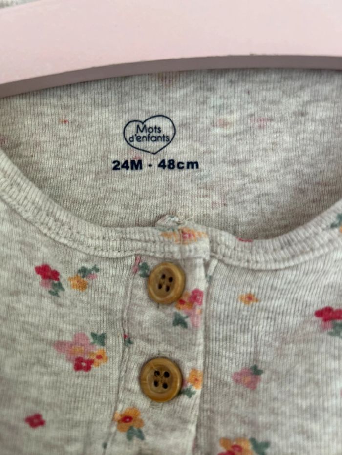 Lot t-shirts manches courtes taille 24 mois - photo numéro 4