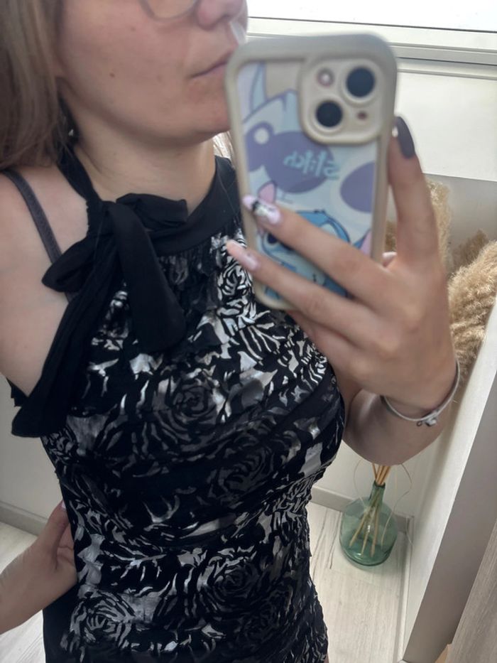 Robe noire et grise - photo numéro 2