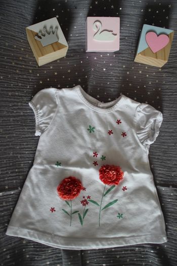 tee-shirt MC blanc 3mois