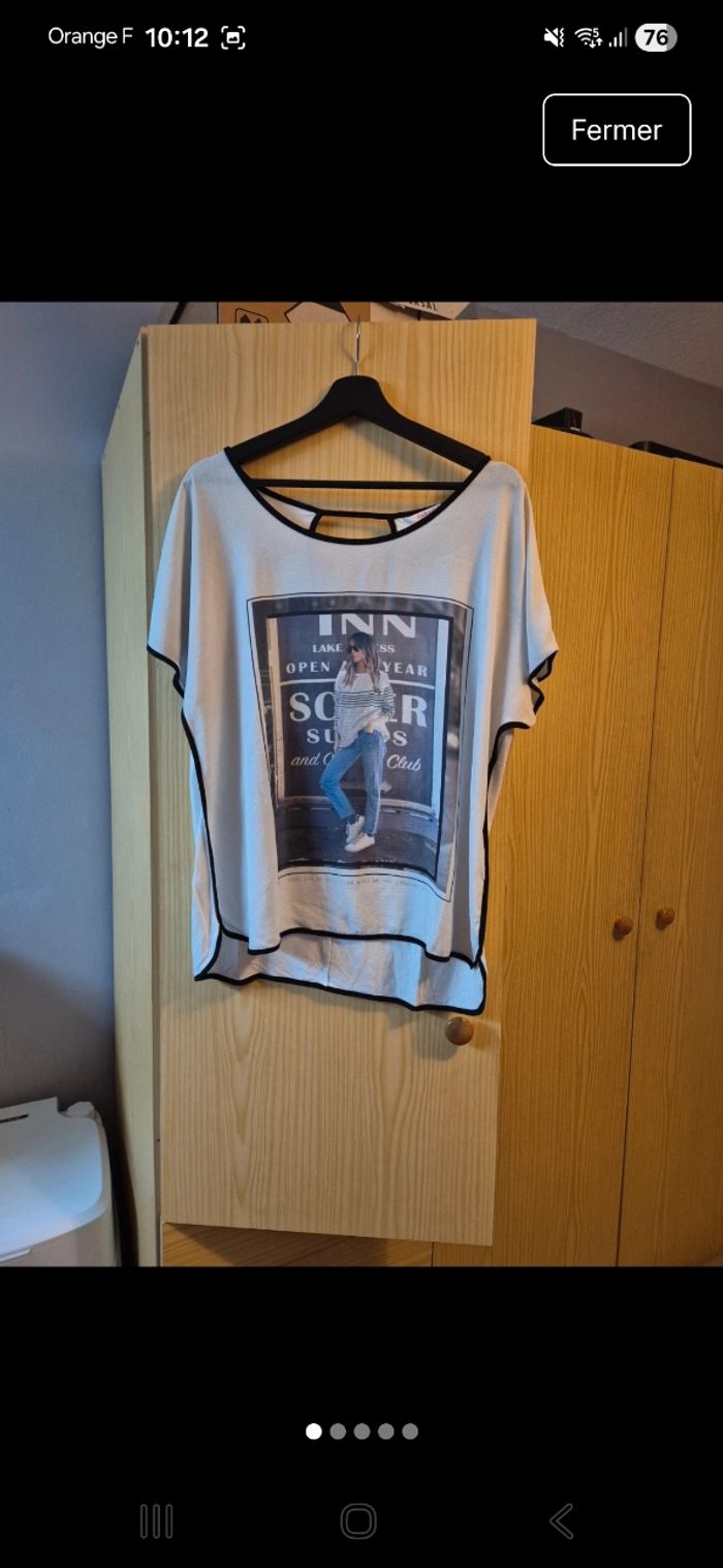 Tee-shirt Camaïeu - photo numéro 5