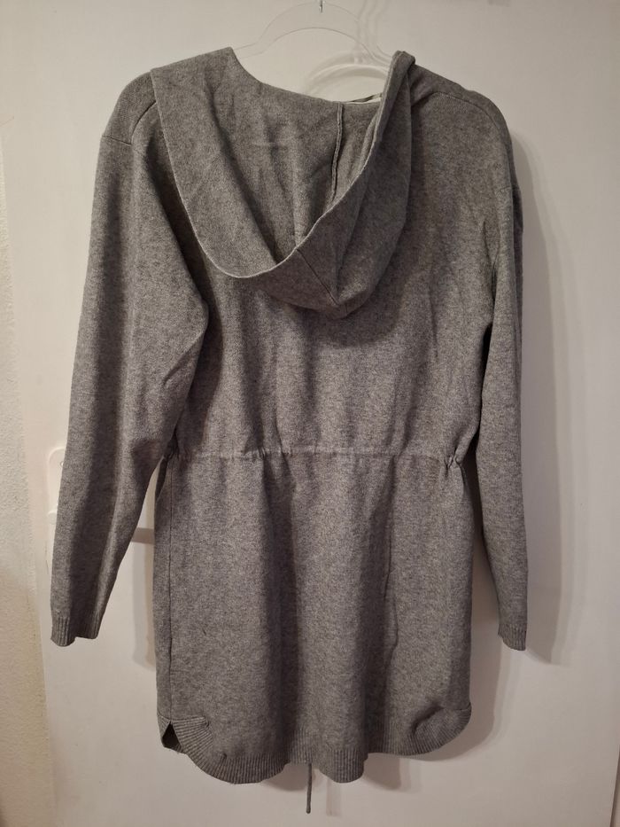 Cardigan ichi avec capuche taille 38 en très bon état - photo numéro 5