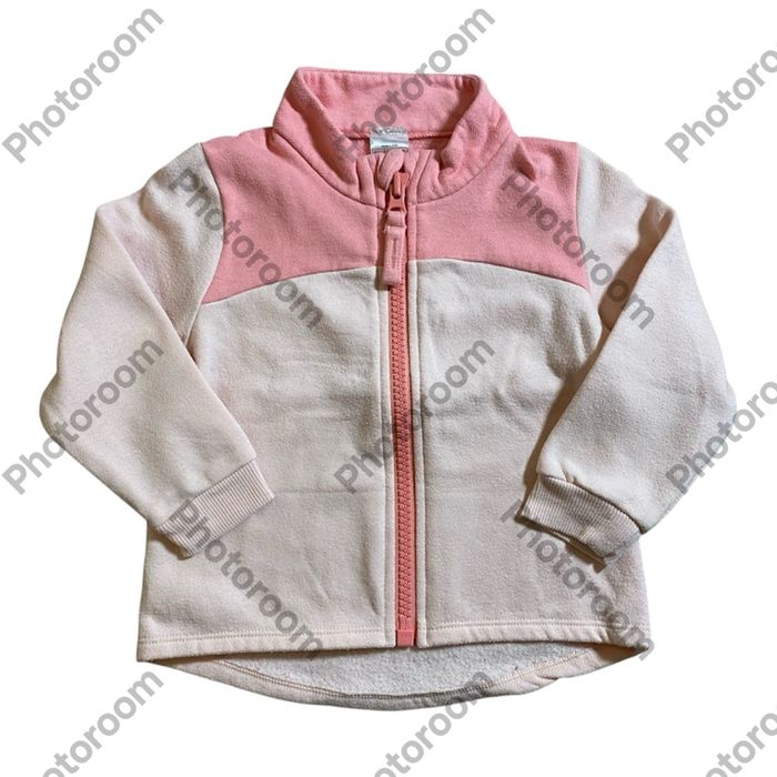 Décathlon Gilet zippé polaire rose Taille 24 mois