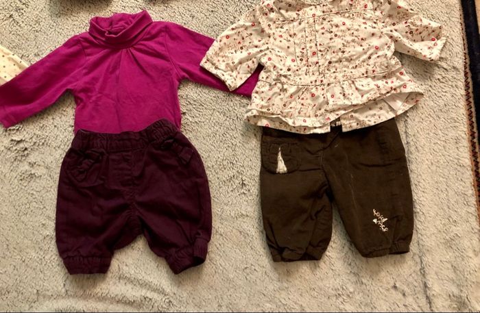 Grand lot vêtements bébé fille 1 mois – NEUFS ++ & complets - photo numéro 5
