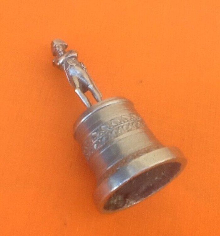 Ancien éteignoir à bougie Bronze argenté Napoléon Bonaparte - photo numéro 5