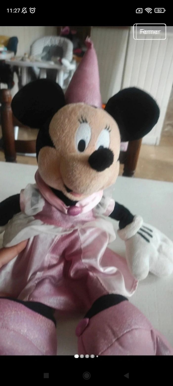 Peluche Minnie Disneyland Paris j22 - photo numéro 5
