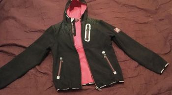 Gilet à capuche fille  freegun 12 ans