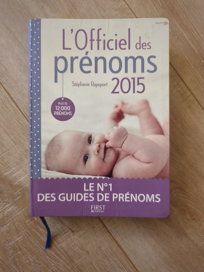 L'officiel des prénoms 2015 - photo numéro 1