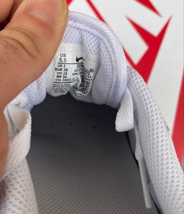 Air Max one blanc et gris bleu jade - photo numéro 4