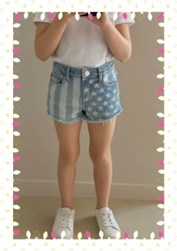 Short en jean taille 10 ans fille