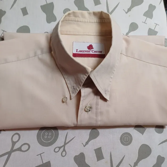 Chemise Homme taille L/XLbeige Laurent Cerrer - photo numéro 2