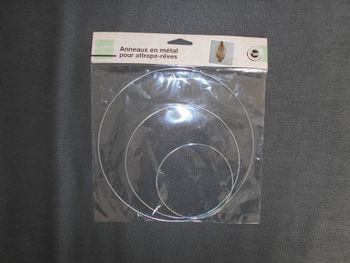 Anneaux en métal pour attrape-rêves neuf