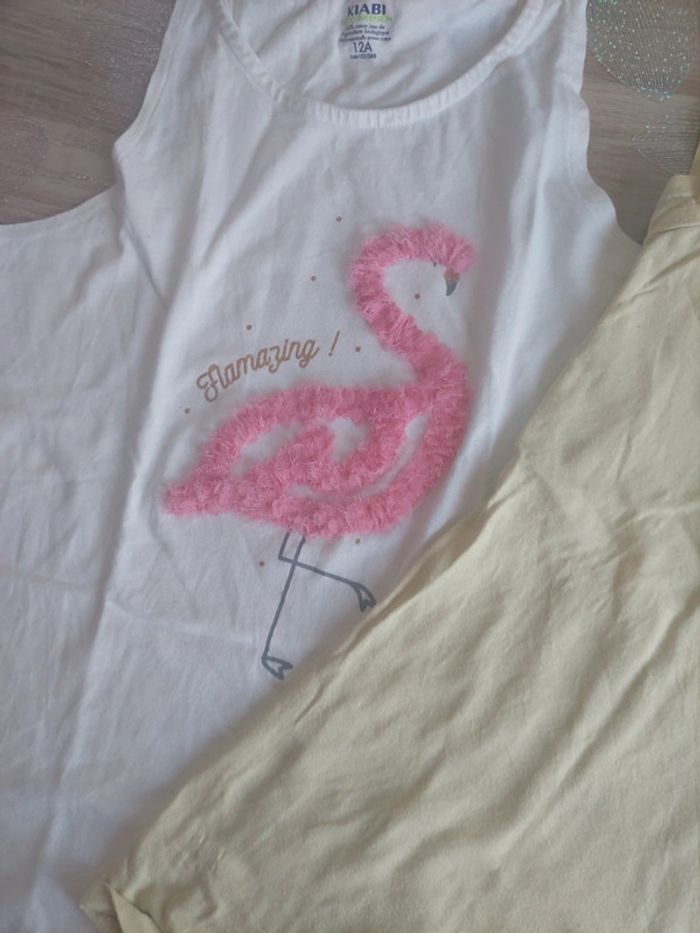 2 tee-shirts fille 12 ans - photo numéro 3