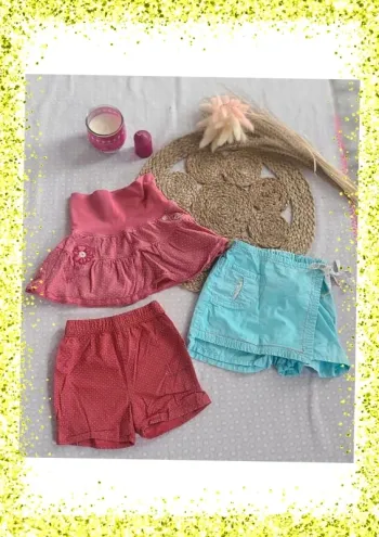 Lot jupe et short 18 mois