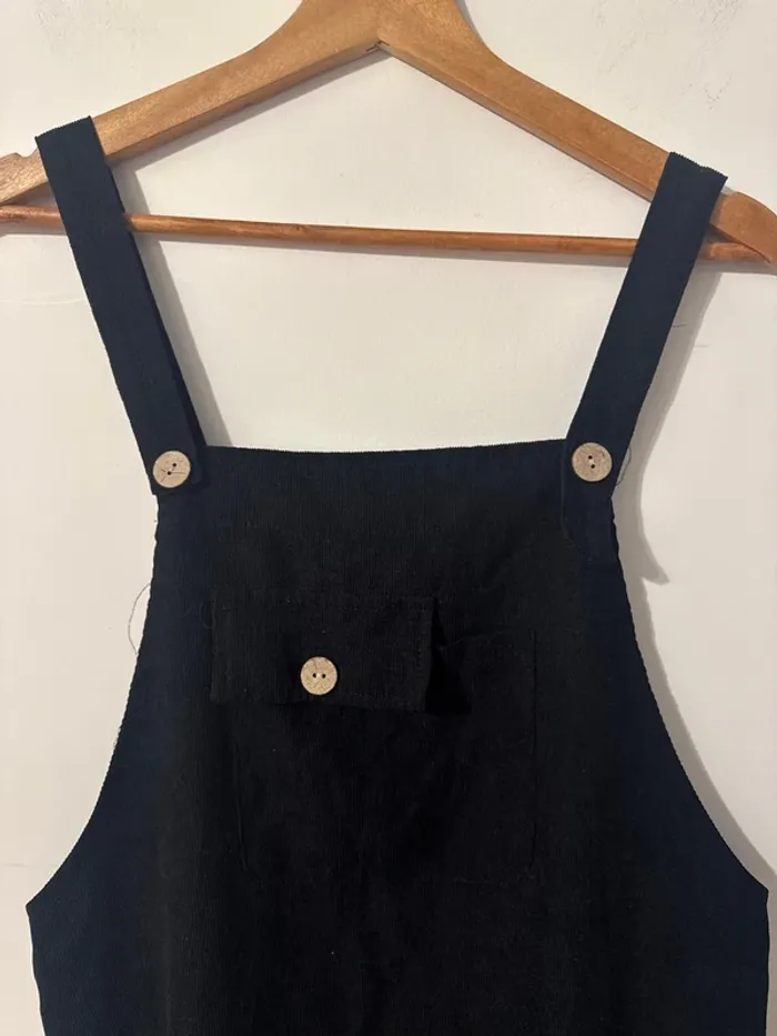 Robe salopette noire SHEIN – Taille L - photo numéro 2