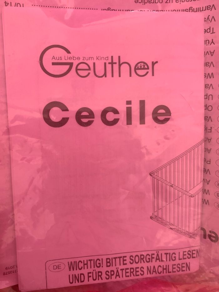 Parc bébé geuther - photo numéro 8