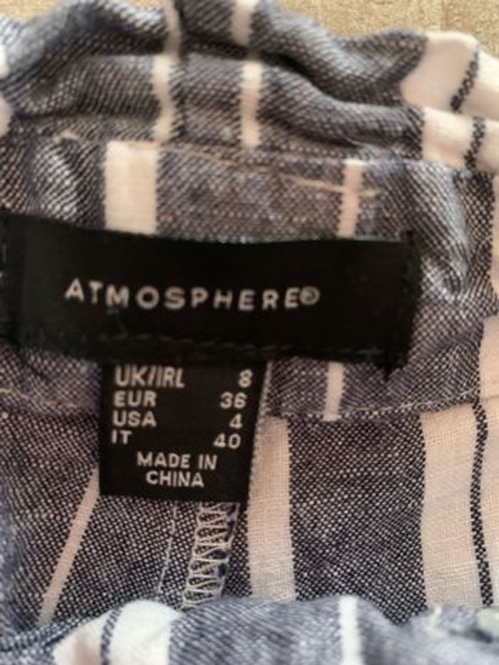 short bleu et blanc Atmosphère taille 36 - photo numéro 4