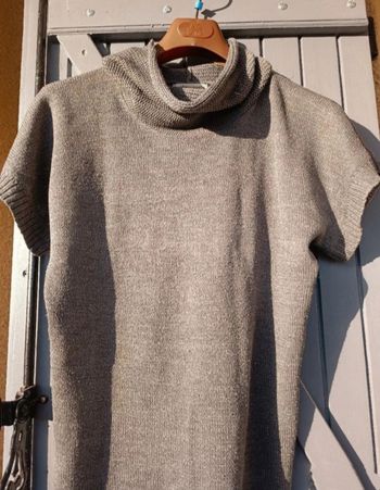 Col roulé effets brillant