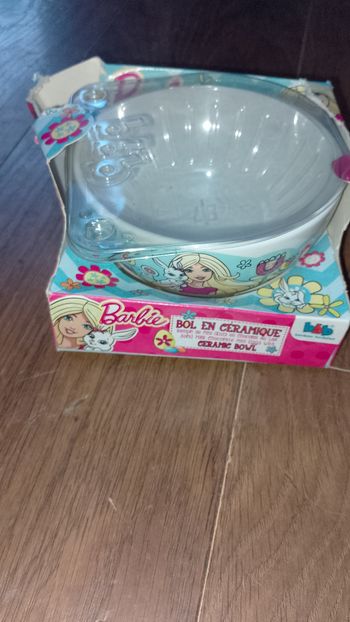 Bol BARBIE en céramique neuf