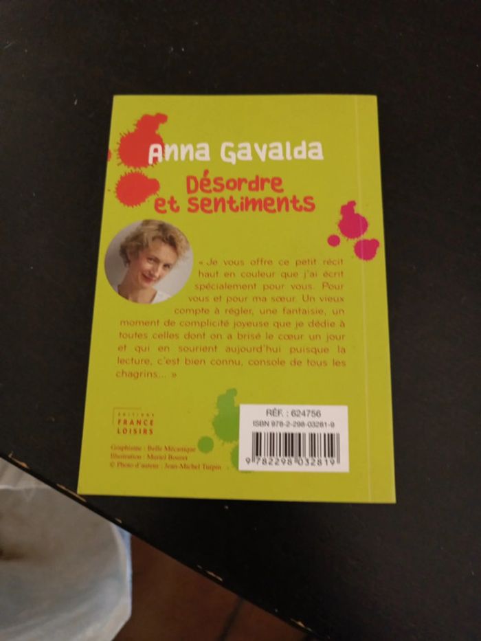 Anna Gavalda Désordre et sentiments - photo numéro 2