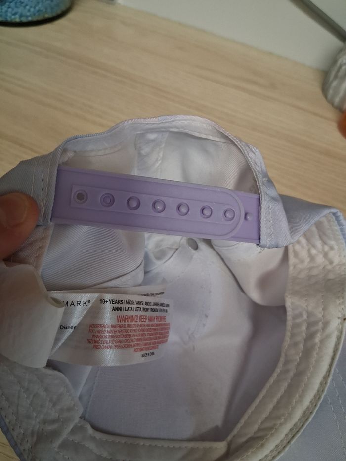 Casquette fille stitch 10 ans reglable plastique - photo numéro 5