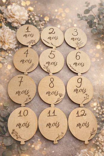 12 mois bébé ballon 