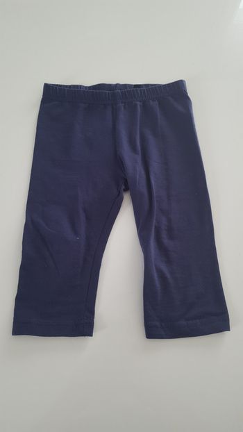 Legging court bleu marine / 3 ans