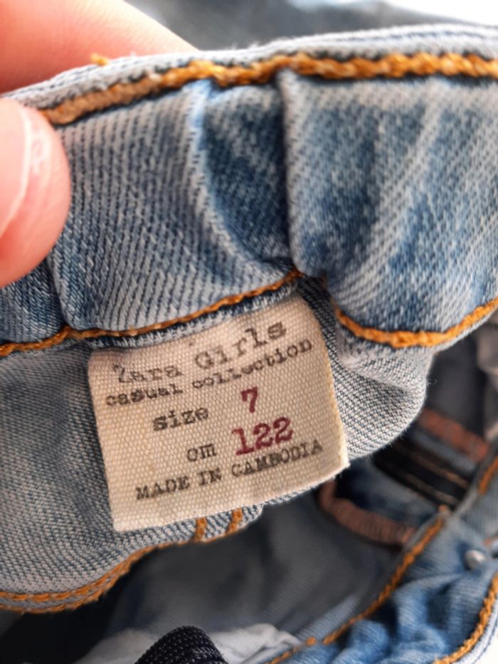 Jeans fille 7ans zara - photo numéro 3