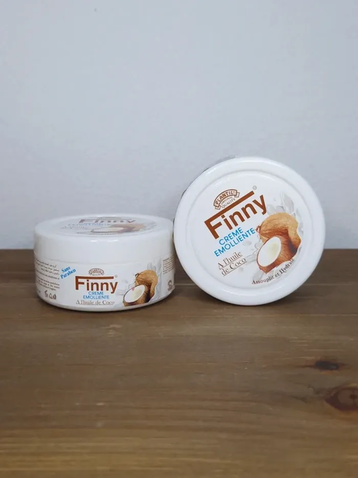 2 crèmes à l'huile de coco - 2 x 100ml - sans paraben