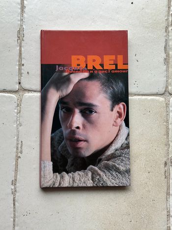 Coffret livre 3 CD Jacques Brel " Quand on a que l’amour "