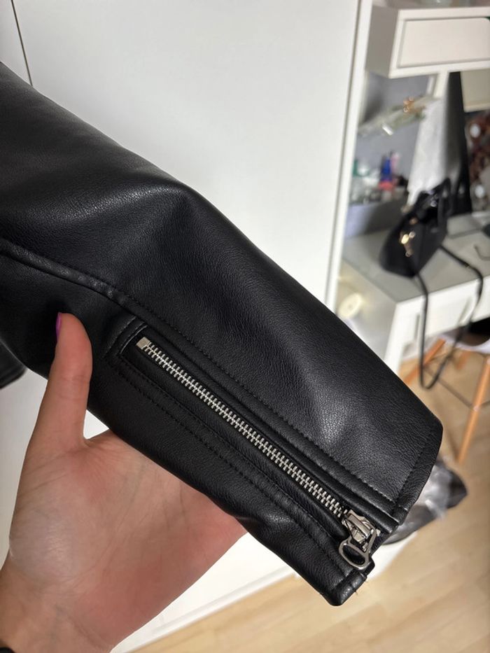 Veste simili cuir - photo numéro 3