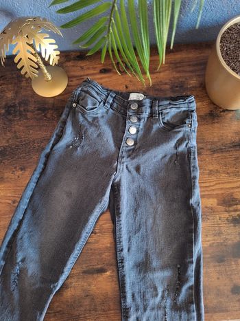 Jean slim noir kiabi 9 ans