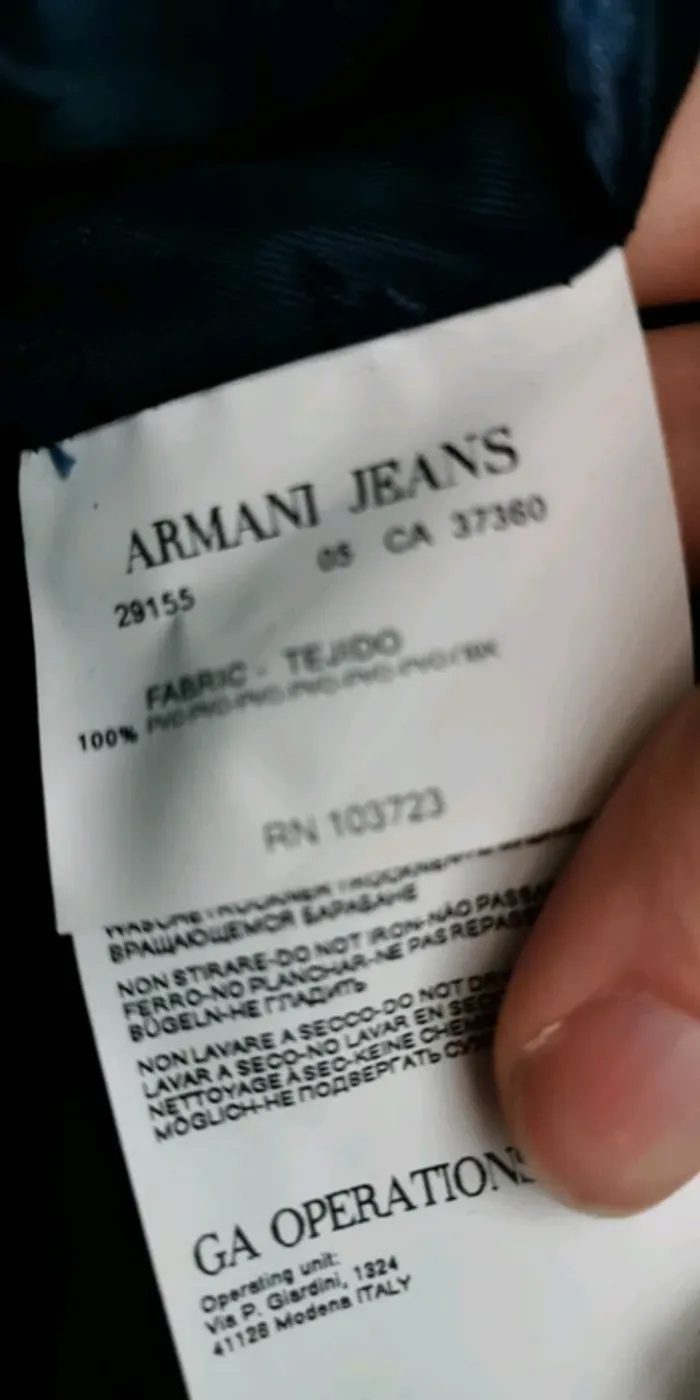 Sac vernis Armani jeans - photo numéro 7