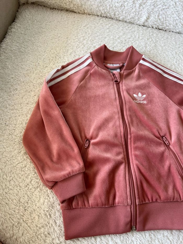 Veste velours Adidas - photo numéro 2
