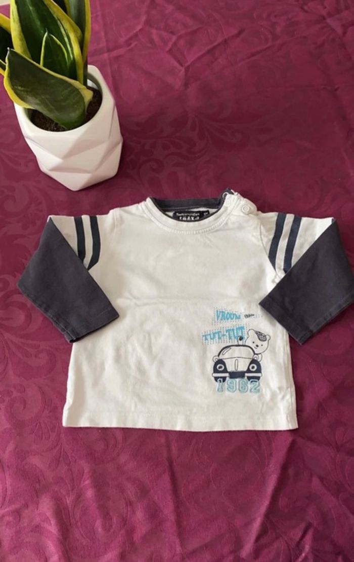 Lot 2 t-shirt manches longues - photo numéro 2