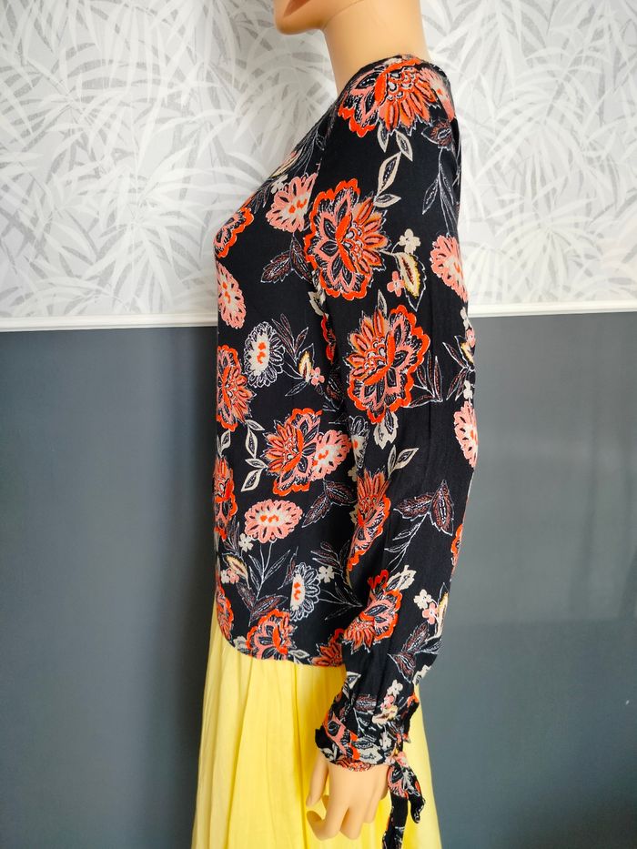 Blouse fleurie Promod T36 H*460 - photo numéro 4