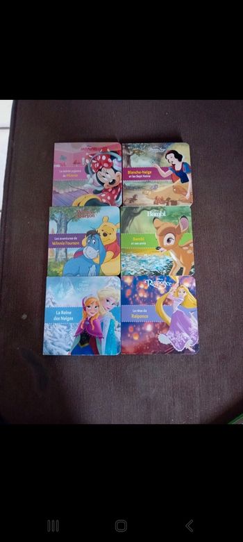Mini livres disney